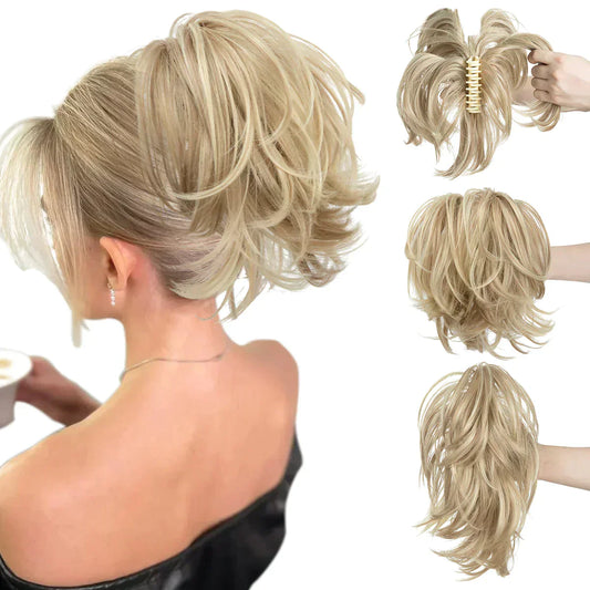 📦Livrare gratuită📦💖Stylable Ponytail Headpiece coadă de cal