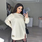 📦Livrare gratuită📦Rochie sweatshirt cu decupaje pentru femei