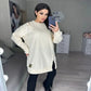 📦Livrare gratuită📦Rochie sweatshirt cu decupaje pentru femei