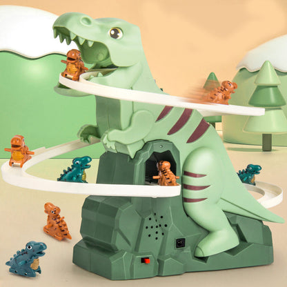 📦Livrare gratuită📦💝 Idee de cadou - Electric Dinosaur Chase Track Playset🦕