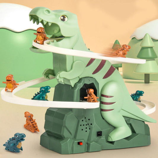 📦Livrare gratuită📦💝 Idee de cadou - Electric Dinosaur Chase Track Playset🦕